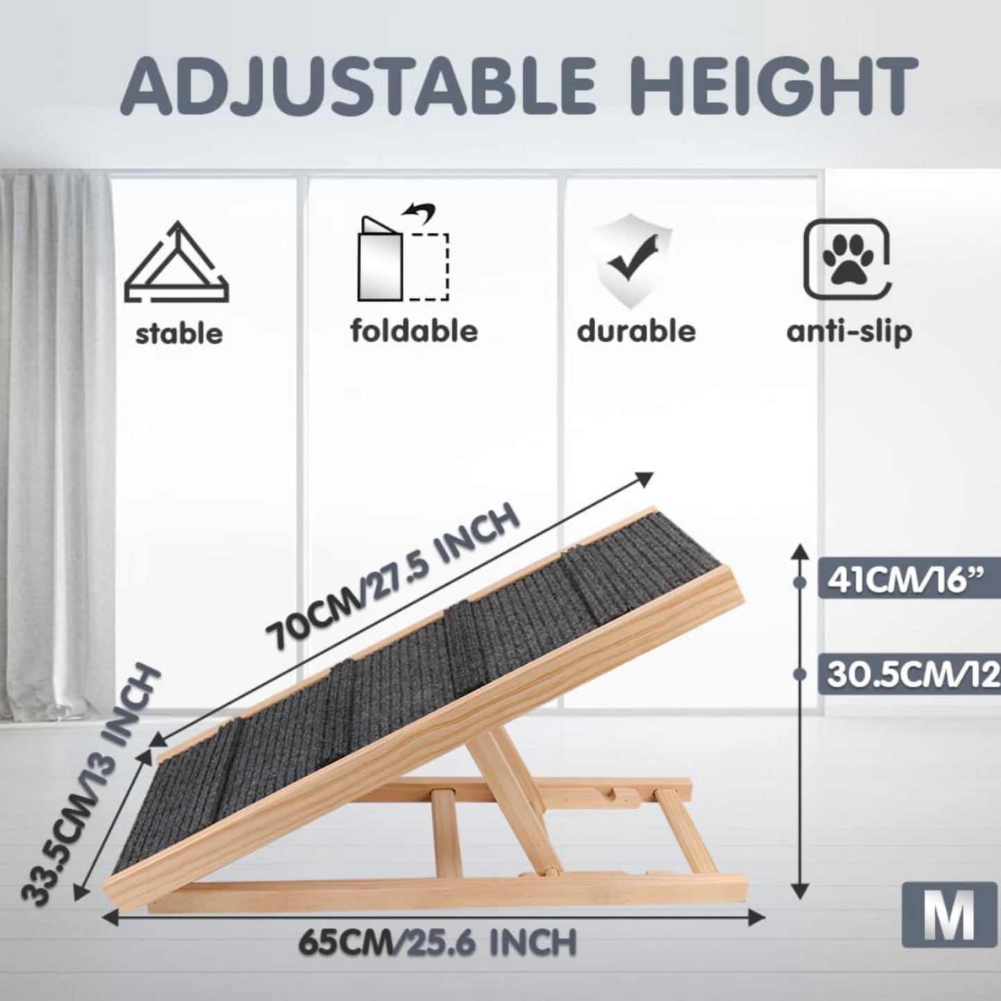 ComfyClimb Foldable Pet Ramp