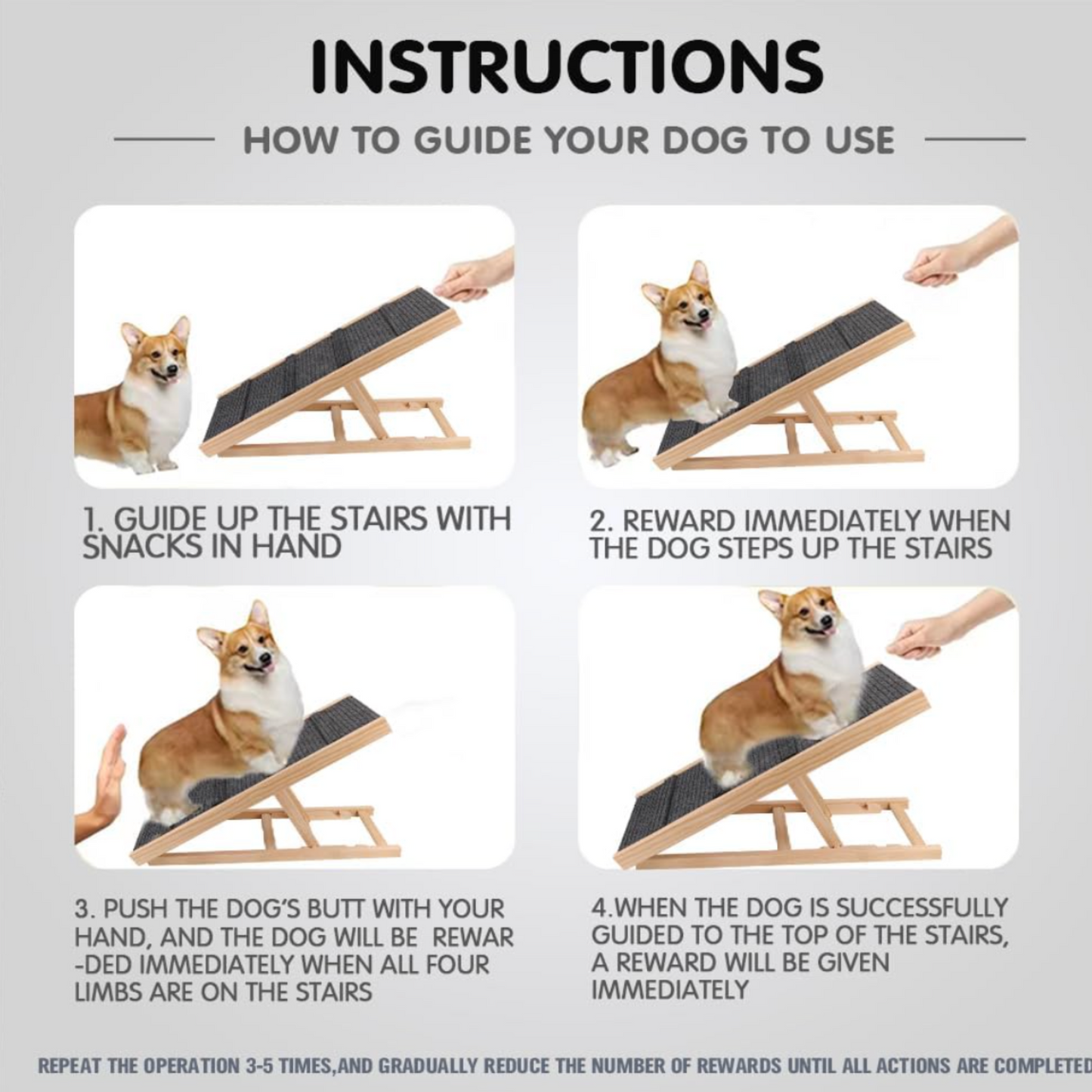 ComfyClimb Foldable Pet Ramp