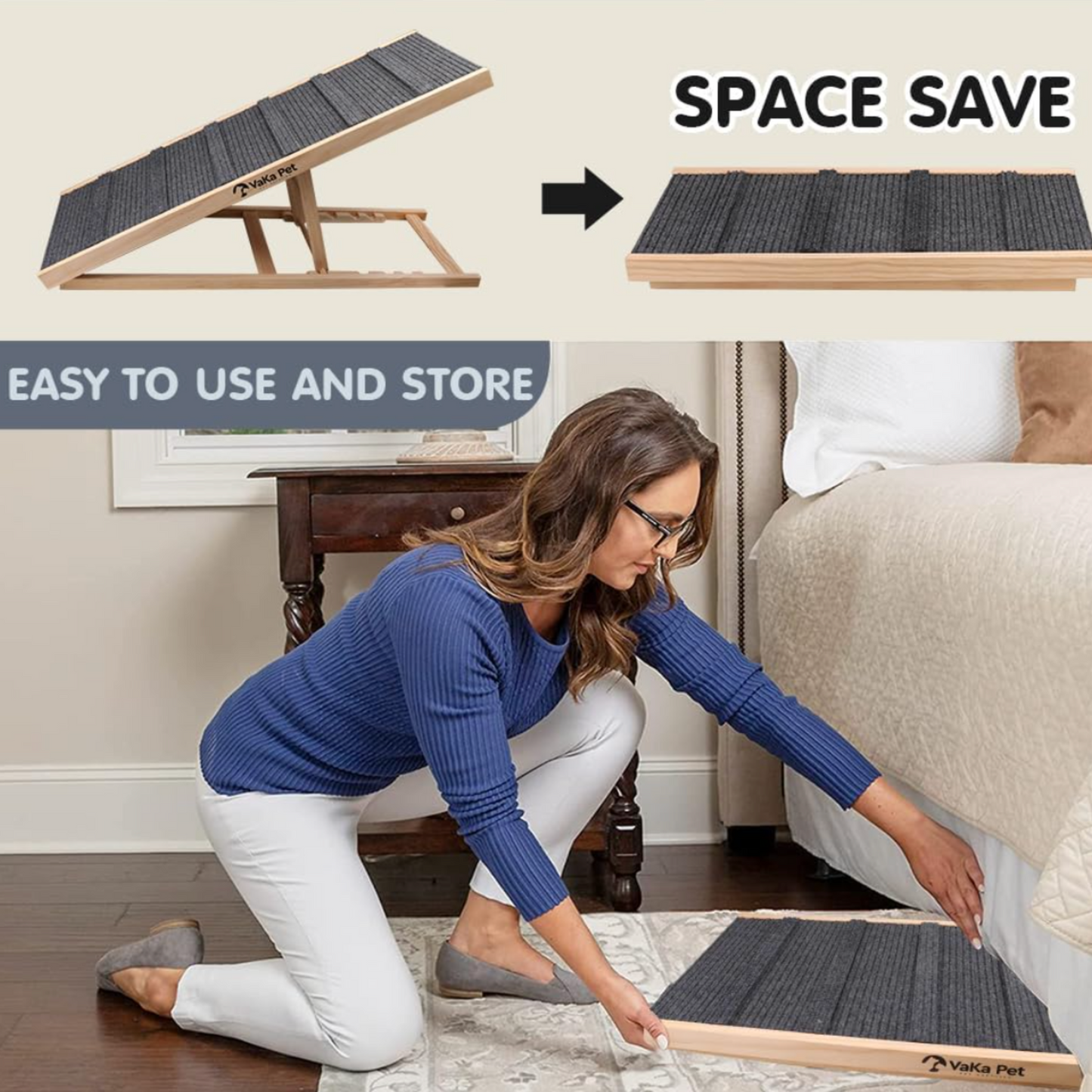 ComfyClimb Foldable Pet Ramp