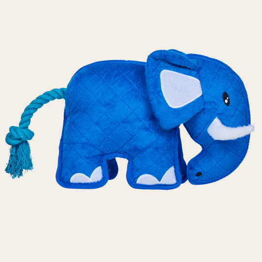 XL Tough Elephant Plush Dog Toy