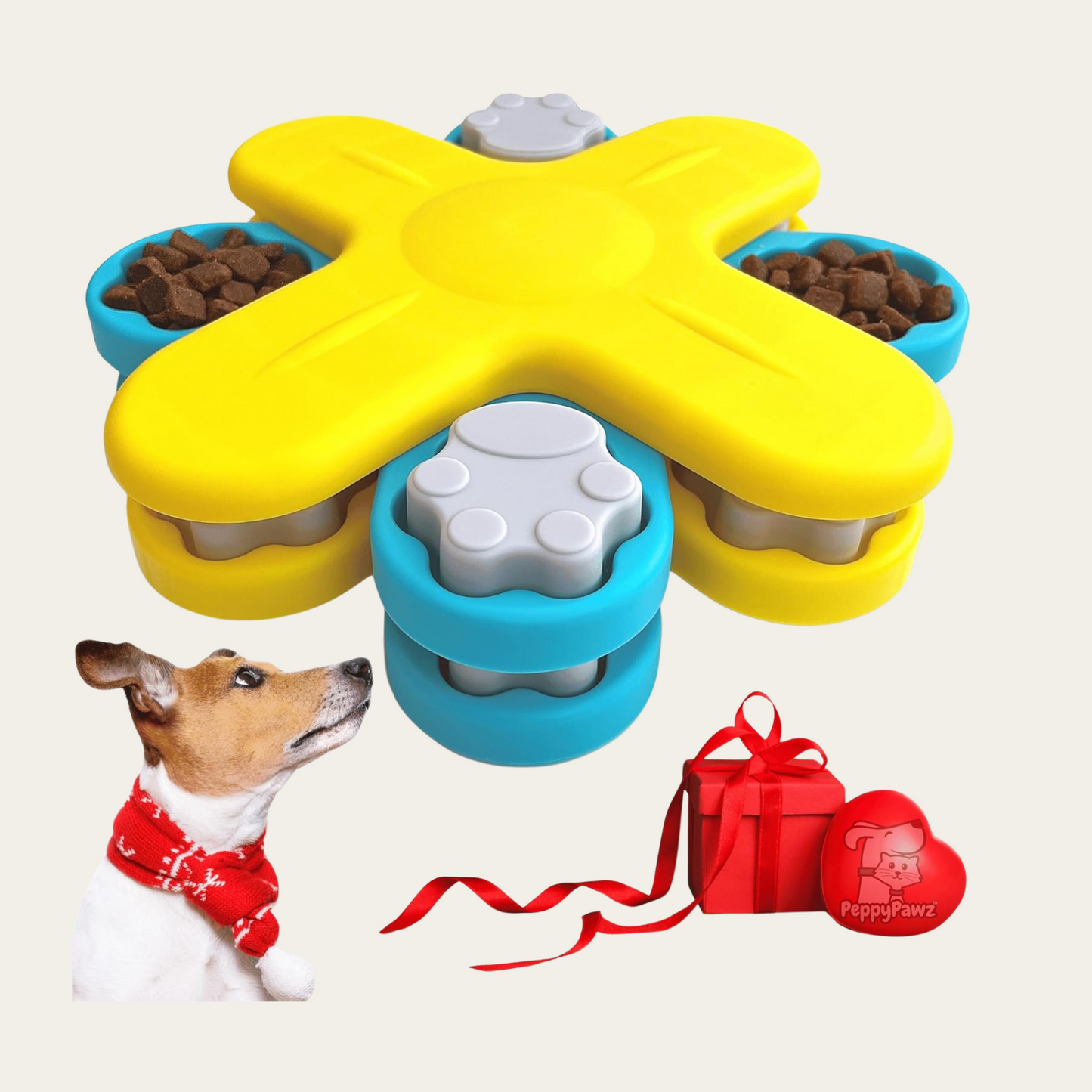 PeppyPawz Interactive Puzzle Feeder
