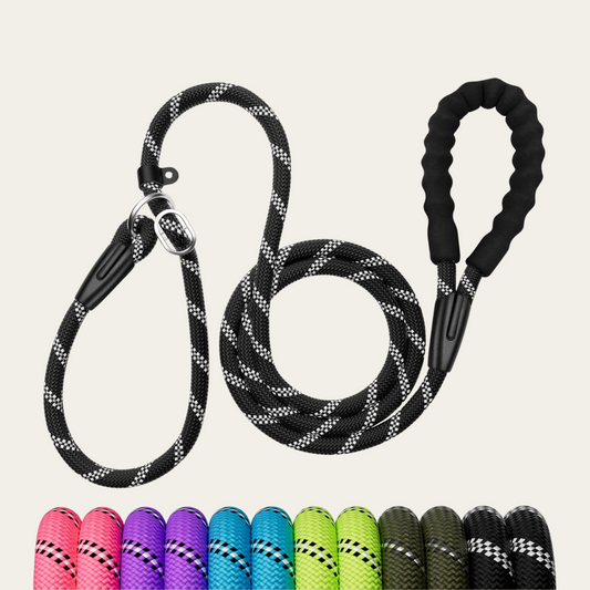 Reflective Slip Lead Dog Leash – 1.8m Heavy Duty Rope