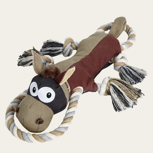 Tough Indestructible Dog Toy for Aggressive Chewers – Squeaky & Durable