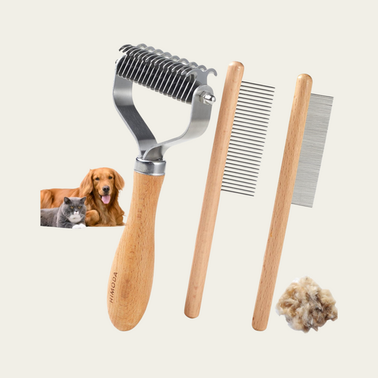 GroomMate 3-in-1 Pet Dematting & Deshedding Kit