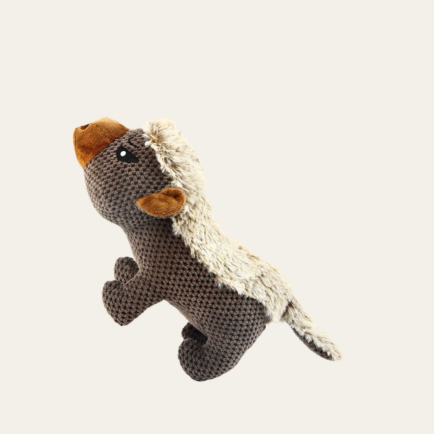 Indestructible Plush Chew Toy for Aggressive Chewers – Squeaky & Crinkle Paper