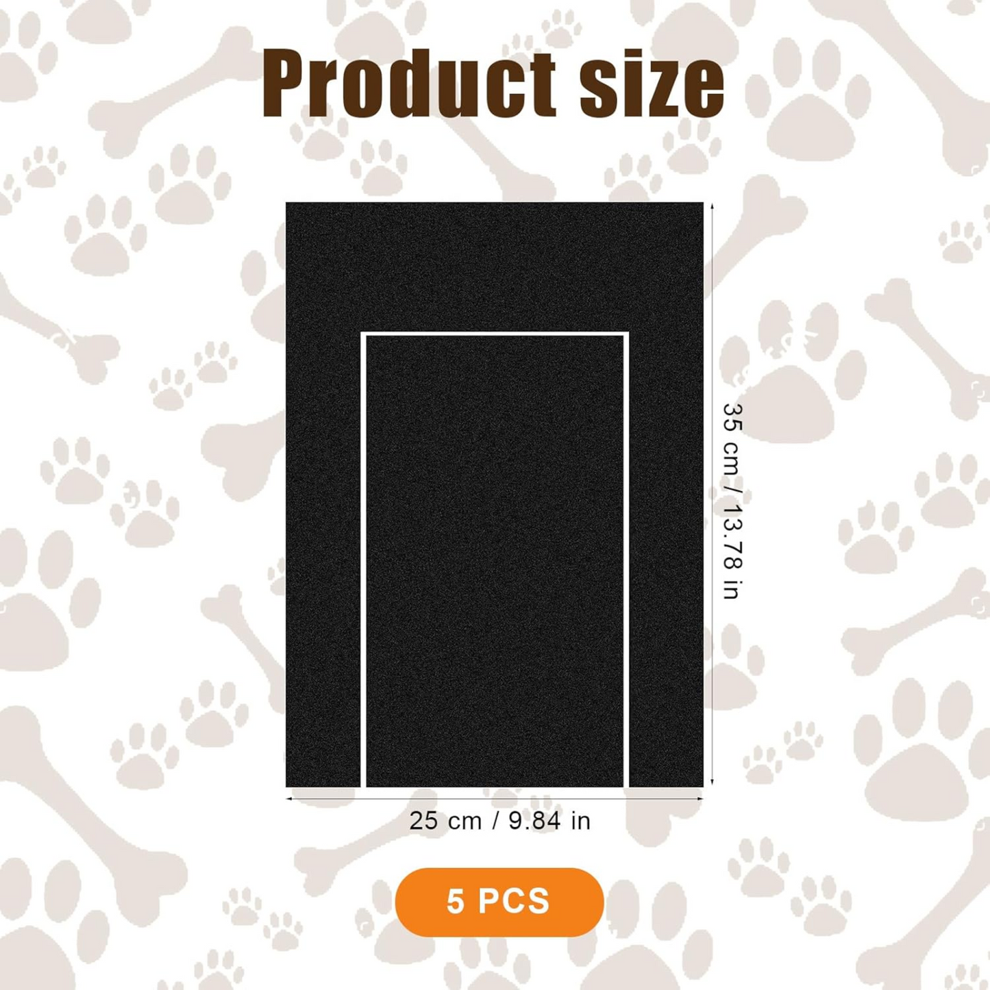Replacement Sandpaper Sheet for Dog Nail Scratch Pad – Self-Adhesive