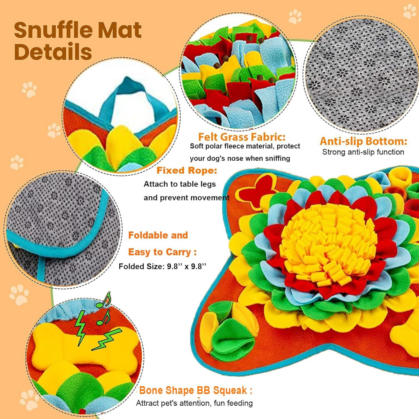 Snuffle Mat for Dogs