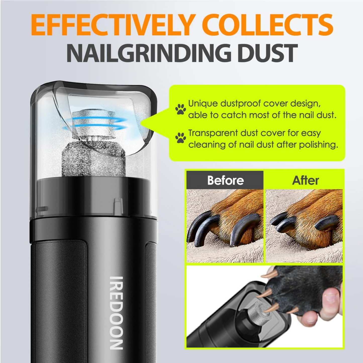 PawsCare Deluxe Nail Grinder