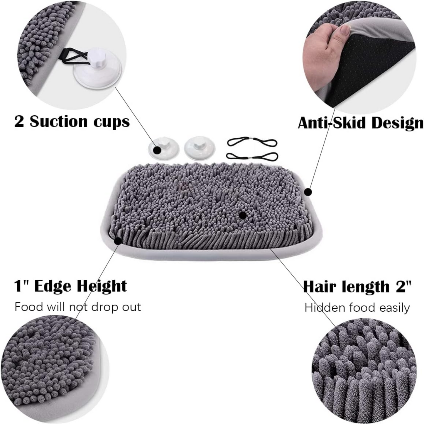 Snuffle Mat for Dogs – Interactive Foraging Toy