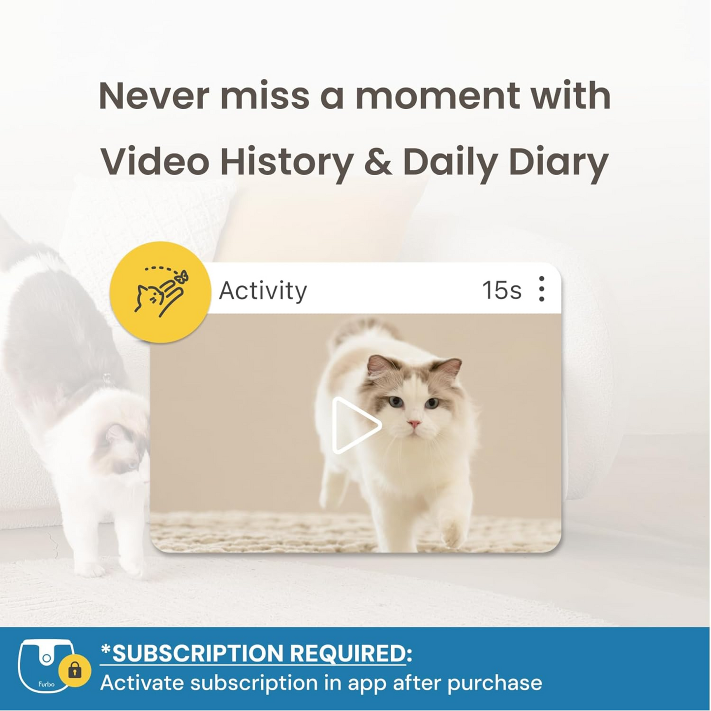 Furbo Mini Pet Camera Nanny: Stay Connected to Your Furry Family