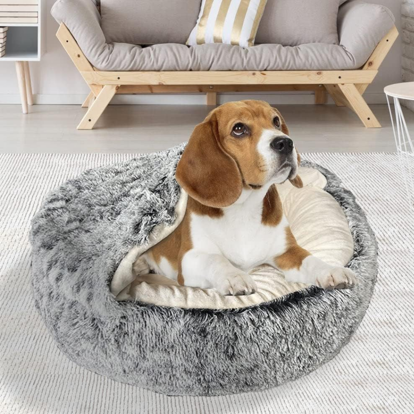 Luxe Comfort Calming Pet Bed