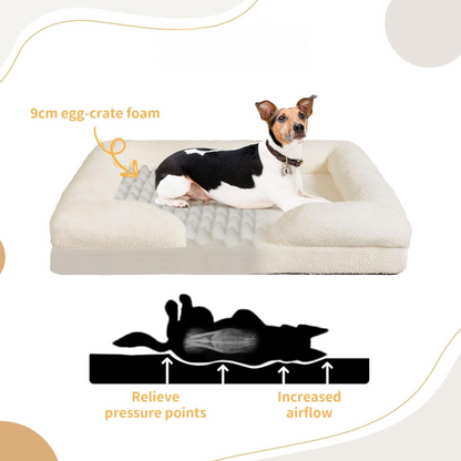 Orthopedic Dog Bed – Memory Foam Pet Sofa Bed