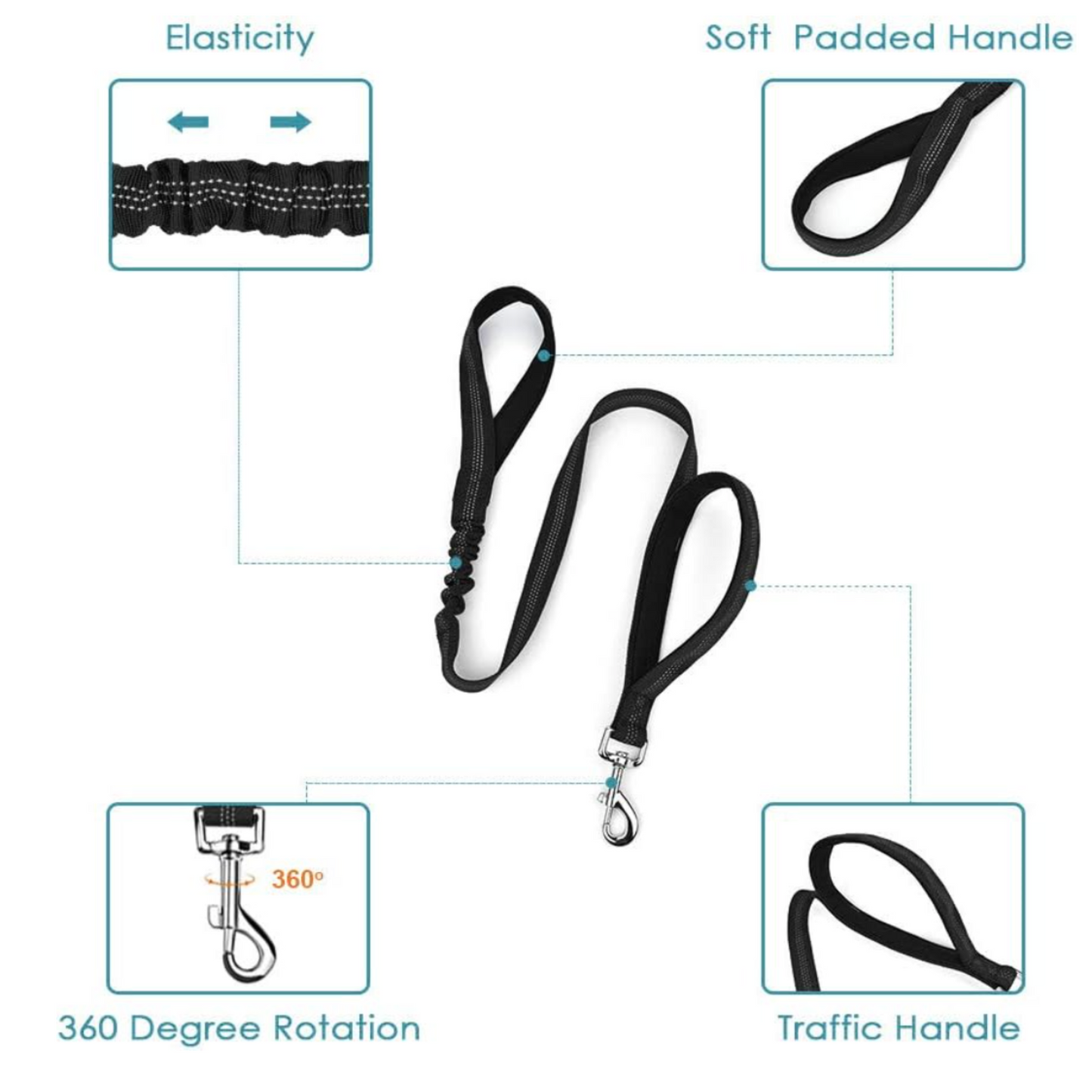 DuoPaws Double Dog Seat Belt and Leash Set