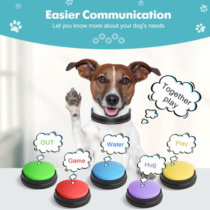 TalkTails Dog Talking Buttons Set