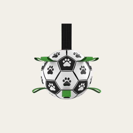 FetchFrenzy GrabTab Dog Soccer Ball