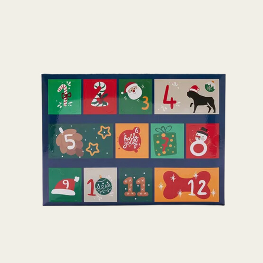 Christmas 12 Days of Joy Dog Toy Advent Calendar