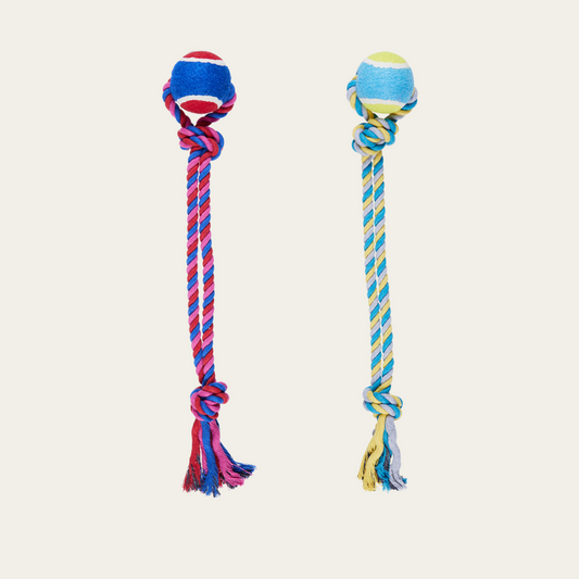 Durable Ball Rope Tug Toy