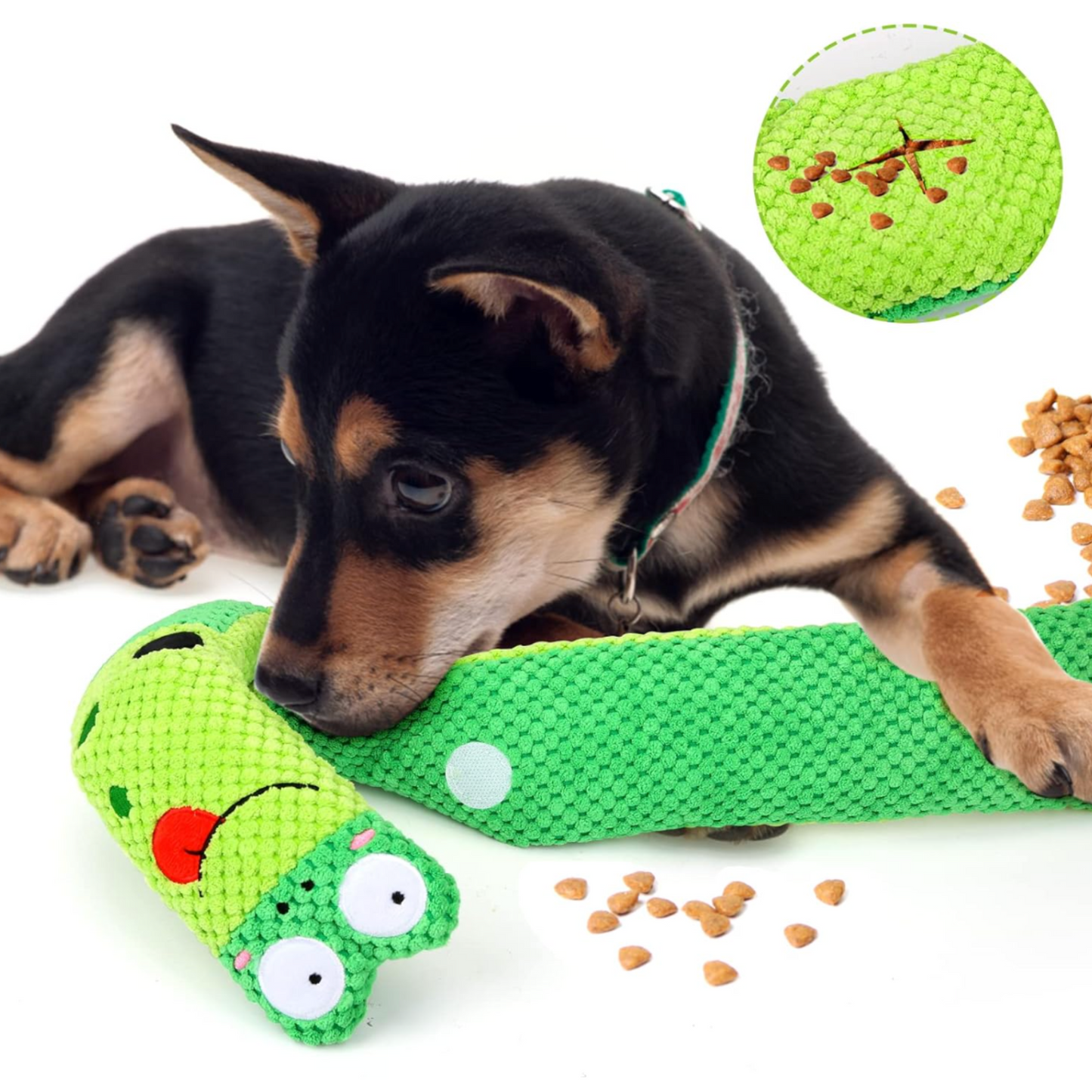 Letsmeet Squeak & Seek Dog Toy