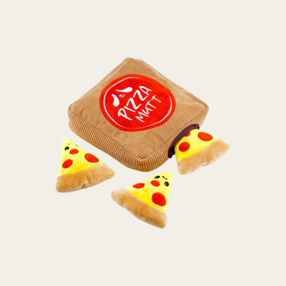 Pet Pizza Box Dog Toy Set