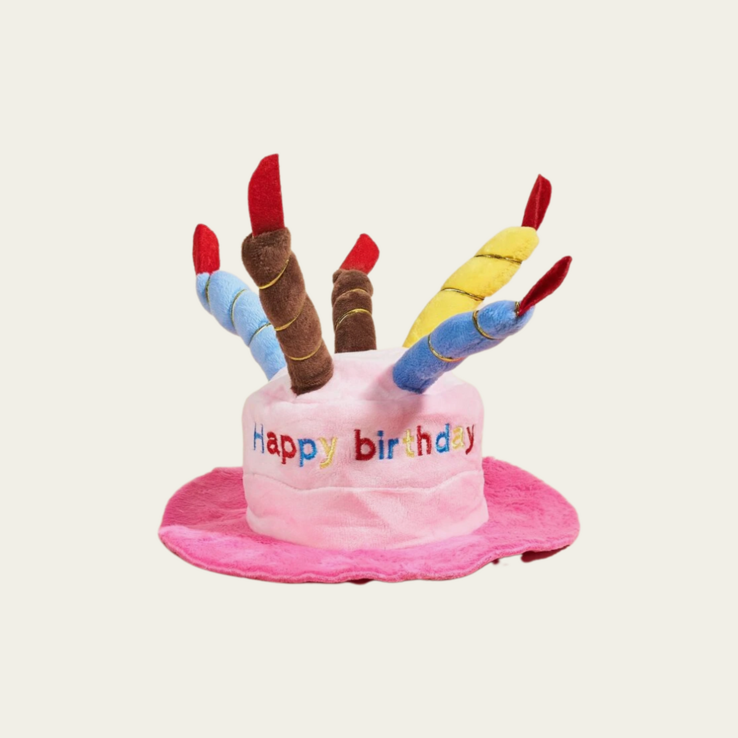 PawtyTime Plush Birthday Hat