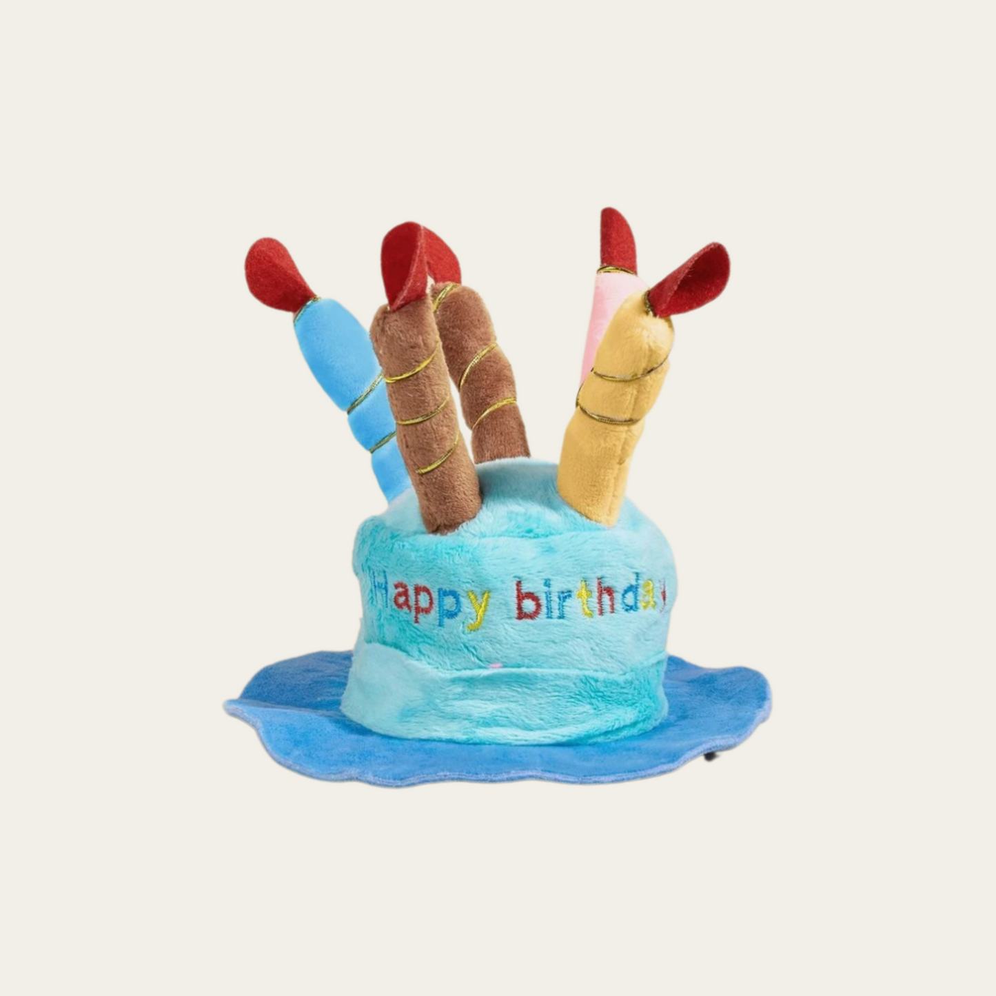 PawtyTime Plush Birthday Hat