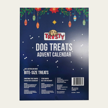 25 Days Christmas Advent Calendar Dog Treats