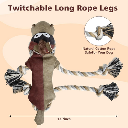 Tough Indestructible Dog Toy for Aggressive Chewers – Squeaky & Durable