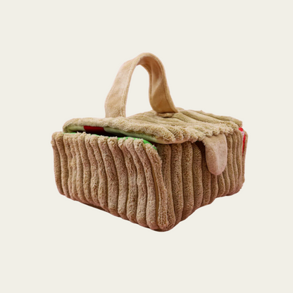 Picnic Paws Basket Nose Work Dog Toy