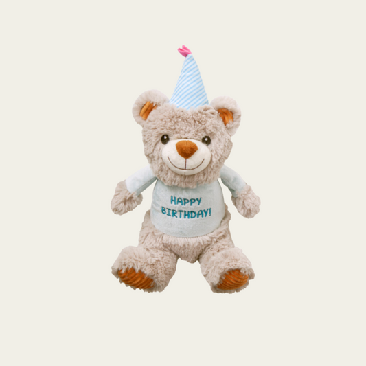 Birthday Bear- Dog Toy