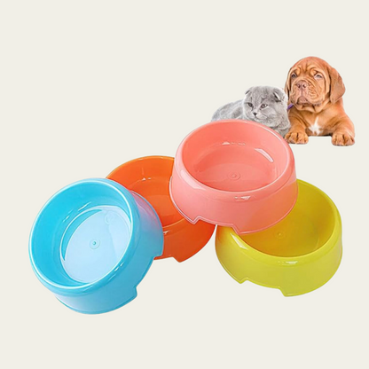 5 Pieces/Set Plastic Dog Bowls