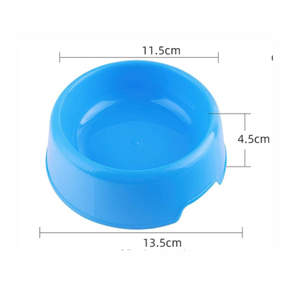 5 Pieces/Set Plastic Dog Bowls