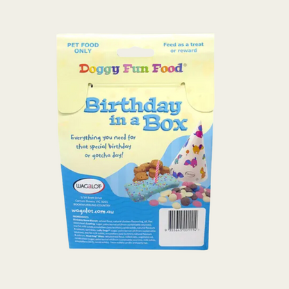 Doggy Fun Food Birthday In A Box Dog Treat