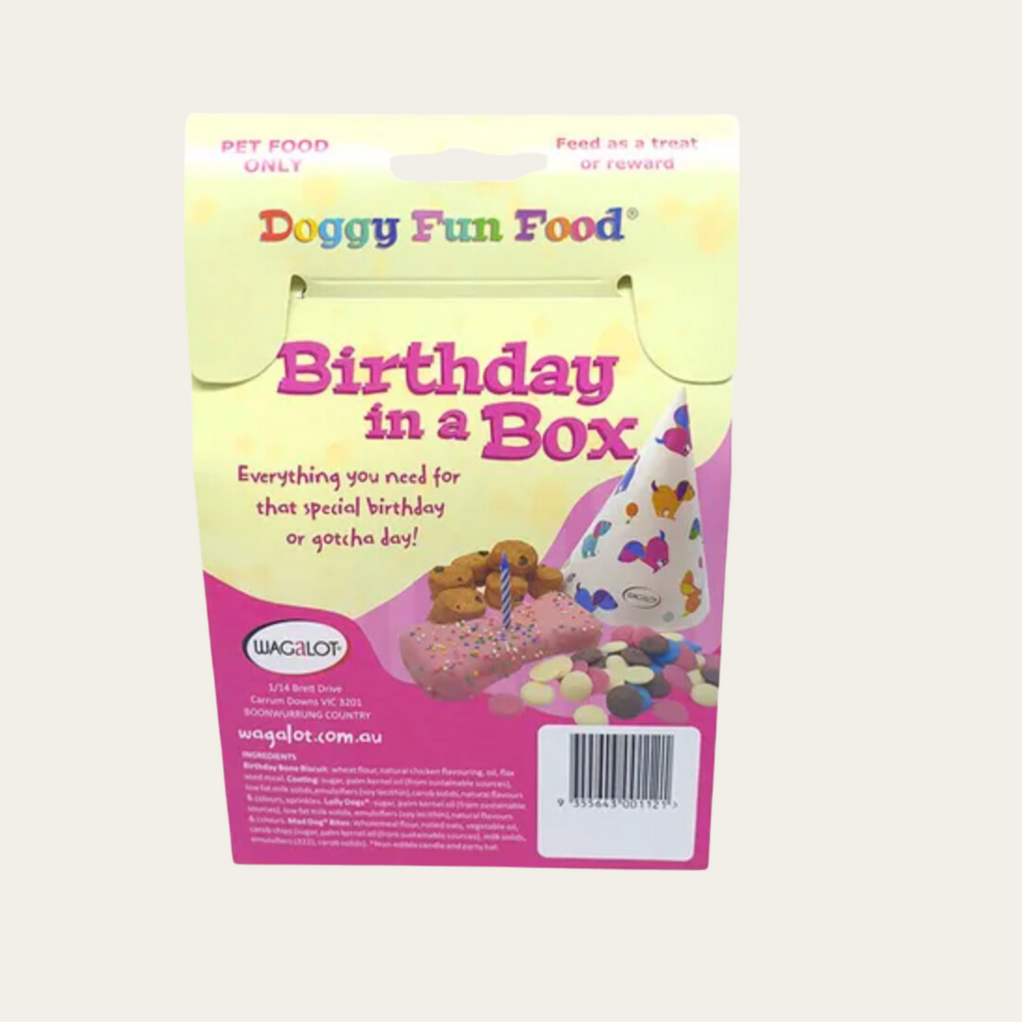 Doggy Fun Food Birthday In A Box Dog Treat