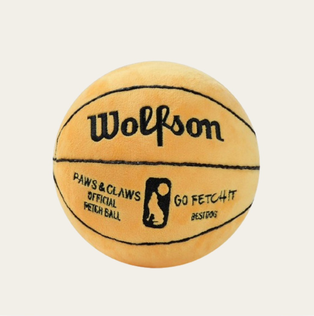 Wolfson Plush Jumbo Basketball Toy