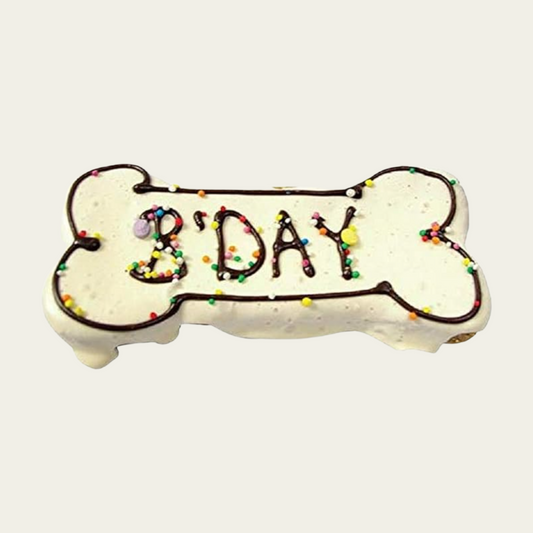 B'day Large Bone Cookie 1pk