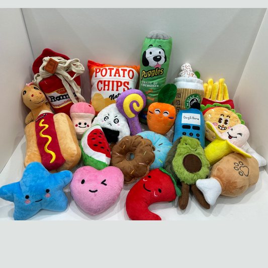 FoodiePaws Dog Toy Collection